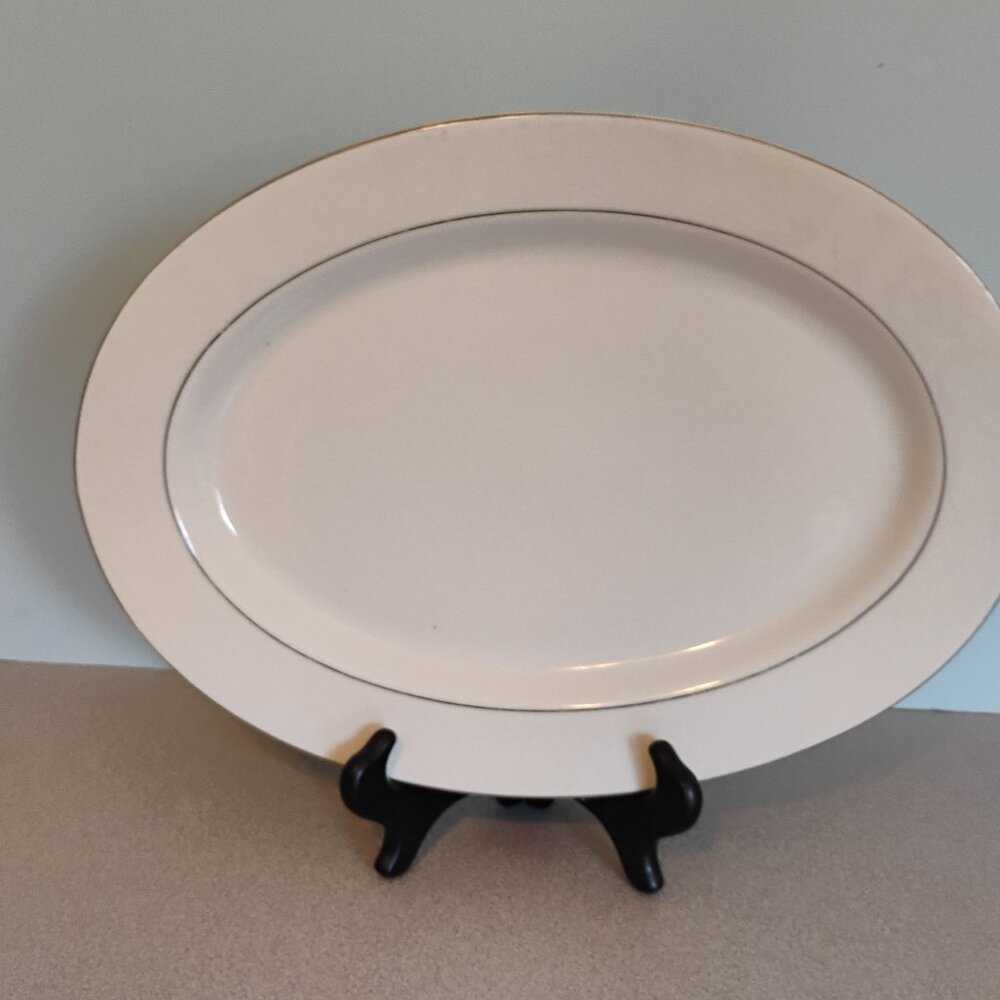 Sango Scarsdale China Oval Platter 14"